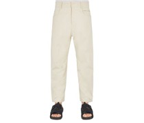 Trousers Weiß Baumwolle, Hanf