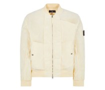 Jacke Weiß Baumwolle, Polyester