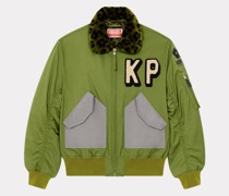Boxy Fit Bomberjacke Khaki für Herren