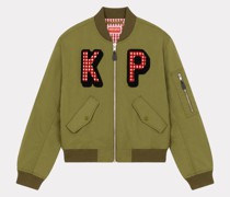 Retro-bomberjacke Paris Khaki für Damen