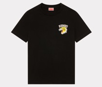 T-shirt Varsity Jungle" Mit Tiger Schwarz für Damen