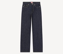 Gerade Jeans Asagao Dunkelblau für Damen