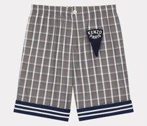 Karierte Shorts Kenzo Sailor" Grau für Herren