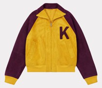 Varsity-velourslederjacke Kenzo Éléphant" Gelb für Herren