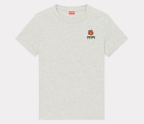 T-shirt Mit Boke Flower"-Wappen Pale Grey für Damen