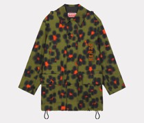 Parka Hana Leopard" Khaki für Damen