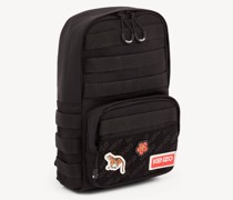 Rucksack Mit Schulterriemen Jungle Schwarz für Herren