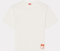 Oversize-t-shirt Vintage Label" Wollweiß für Herren