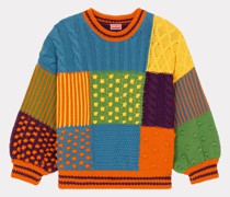 Patchwork-pullover Multicolor für Herren
