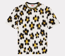 T-shirt Hana Leopard" Wollweiß für Herren