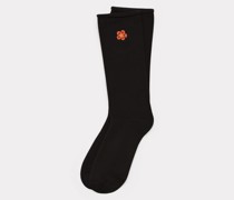 Socken Mit Boke Flower"-Wappen Schwarz für Herren