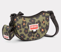 Kleine Umhängetasche Hana Leopard" Khaki für Damen