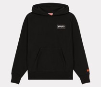Oversized Geschnittenes Kapuzensweatshirt Paris Schwarz für Herren
