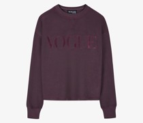 VOGUE Sweatshirt Inside-Out Plum Perfect