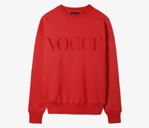 VOGUE Sweatshirt  mit Logo-Stickerei