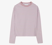 VOGUE Longsleeve gestreift  mit Logo-Print