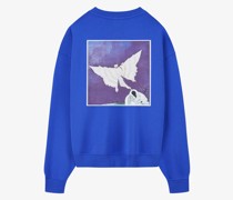 VOGUE Sweatshirt Dove Blue mit Cover-Print