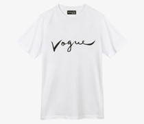 VOGUE T-Shirt  mit Vintage Logo-Print