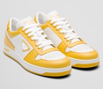 Prada Downtown Sneaker aus Leder, Herren