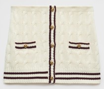 Minirock aus Baumwolle