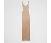 Prada Kleid aus Fransenstrick, Damen
