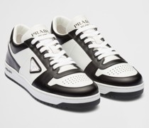 Prada Downtown Sneaker aus Leder, Herren