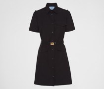 Prada Minikleid aus Popeline, Damen