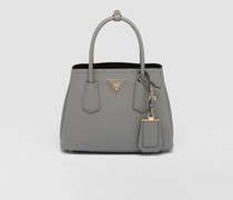 Prada Double Mini Bag aus Saffiano-Leder