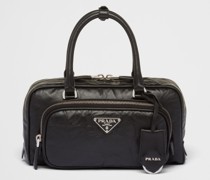Prada Multi-pocket-henkeltasche aus Nappa-leder In Antik-optik