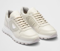 Prada High-top-sneaker aus Nubuk Und Nylon, Herren