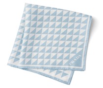 Prada Schal aus Twill Mit Print