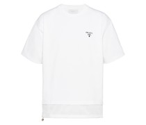 Prada T-shirt aus Jersey Und Re-nylon, Herren