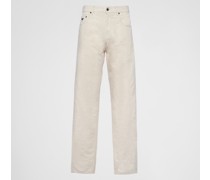 Five-Pocket-Jeans aus Chambray