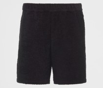 Shorts aus Baumwoll-Frottee