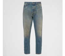 Prada Five-pocket-jeans aus Denim, Herren, Hellblau, Größe 30