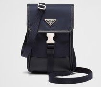 Prada Smartphone-hülle Re-nylon Und Saffiano-leder, Herren,