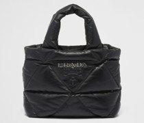 Prada Tote Bag aus Gestepptem Nappa-leder