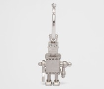 Einzel-Ohrring mit Robot-Jewels-Anhänger