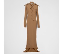Prada Langes Kleid aus Popeline, Damen