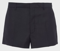 Shorts aus Mohairwolle