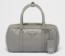 Prada Kleine Henkeltasche aus Nappa-leder In Antik-optik