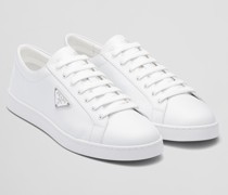 Prada Sneaker aus Gebürstetem Leder, Herren