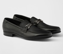 Loafers aus Saffiano Leder