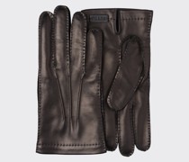 Prada Handschuhe aus Leder Und Kaschmir, Herren