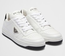 Prada Downtown Sneaker aus Perforiertem Leder, Damen