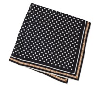 Bedruckter Schal aus Twill