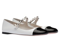 Ballerinas aus Lackleder, Damen