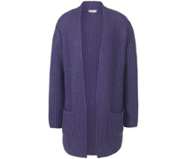 Long-Strickjacke