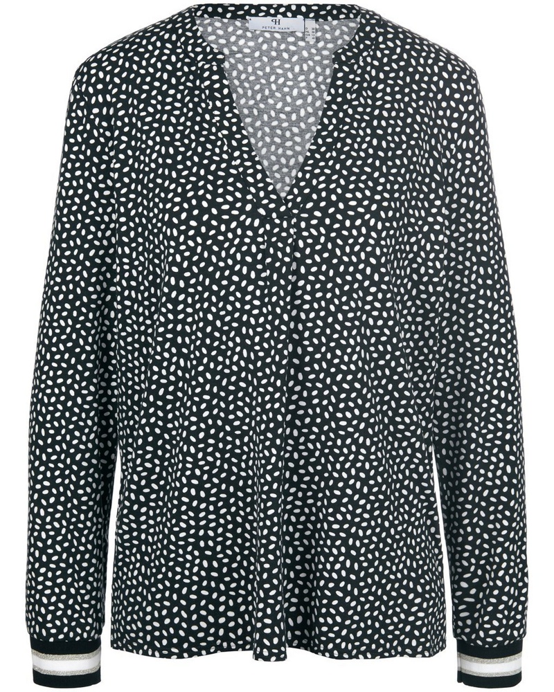 Peter Hahn Damen Jersey-Bluse