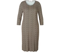 Jersey-Kleid mit 3/4-Arm